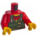 LEGO Red Bandit Torso (973 / 73403)