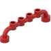 LEGO Rood Staaf 1 x 6 met volledig open noppen (4873)