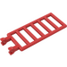LEGO rouge Barre 7 x 3 avec Double Clips (5630 / 6020)