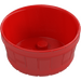 LEGO Red Barrel 4.5 x 4.5 with Axle Hole (64951)