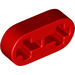 LEGO Red Beam 2 x 0.5 with Axle Holes (41677 / 44862)