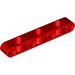 LEGO Red Beam 7 with Side Holes (2391)