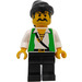 LEGO Red Beard Runner Pirate with Green Vest Minifigure