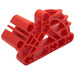 LEGO rouge Bionicle Bohrok Bloquer 1 x 4 x 7 avec 5 Essieu des trous, 2 Épingle des trous et 1 Fente (41665)