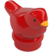LEGO Red Bird with Bright Light Orange Beak (48831 / 100043)