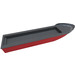 LEGO rouge Boat Hull avec Dark Stone grise Haut (54100 / 54779)