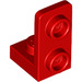 LEGO Red Bracket 1 x 1 with 1 x 2 Plate Up (73825)