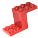LEGO Red Bracket 2 x 5 x 2.3 without Inside Stud Holder (6087)