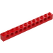 LEGO Rot Stein 1 x 12 mit Löcher (3895)