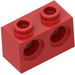 LEGO Rosso Mattoncino 1 x 2 con 2 Fori (32000)