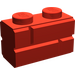 LEGO Red Brick 1 x 2 with Embossed Bricks (98283)