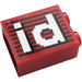 LEGO rouge Brique 1 x 2 x 2 avec &#039;id&#039; Autocollant avec porte-goujon intérieur (3245)