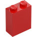 LEGO Rood Steen 1 x 2 x 2 met binnenas houder (3245)