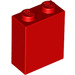 LEGO rouge Brique 1 x 2 x 2 avec support d&#039;essieu intérieur (3245)