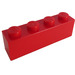 LEGO Rood Steen 1 x 4 (3010 / 6146)