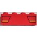 LEGO Czerwony Cegła 1 x 4 z Samochód Taillights (3010 / 82901)