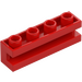 LEGO Rosso Mattoncino 1 x 4 con scanalatura (2653)