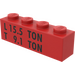 LEGO Red Brick 1 x 4 with Weight Limits (3010)