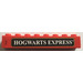 LEGO rouge Brique 1 x 8 avec &#039;Hogwarts Express&#039; Autocollant (3008)