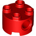 LEGO Red Brick 2 x 2 Round with Holes (17485)