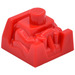 LEGO Rojo Ladrillo 2 x 2 con Conductor y Neck Espiga (41850)