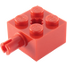LEGO Rood Steen 2 x 2 met Pin en asgat (6232 / 42929)