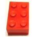 LEGO Rojo Ladrillo 2 x 3 sin Internal Supports