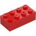 LEGO Red Brick 2 x 4 (3001 / 3556)