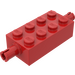 LEGO rot Backstein 2 x 4 mit Pins (6249 / 65155)
