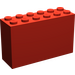 LEGO Rood Steen 2 x 6 x 3 (6213)