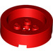 LEGO Red Brick 4 x 4 Round with Recessed Center (68325)