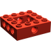 LEGO rot Backstein 4 x 4 mit Open Center 2 x 2 (32324)