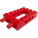 LEGO Rood Steen 4 x 6 met Open Midden met Pins (32531 / 40344)