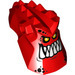 LEGO Red Burnzie Large Figure Head (24304 / 24305)