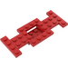 LEGO Punainen Auto Alusta 4 x 10 x 0.67 jossa 2 x 2 Open Keskusta (4212)