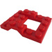 LEGO Rood Auto Basis 4 x 5 (4211)
