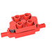 LEGO Rød Bil Hjul Holder 2 x 2 med FjæRing (74321)