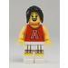LEGO Rood Cheerleader minifiguur