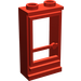 LEGO Rojo Classic Puerta 1 x 2 x 3 Izquierda (para Slotted Bricks)