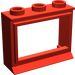 LEGO Red Classic Window 1 x 3 x 2 with Long Sill