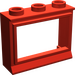 LEGO Rojo Classic Ventana 1 x 3 x 2 con alféizar corto