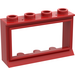 LEGO Red Classic Window 1 x 4 x 2 with Long Sill