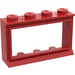 LEGO Rojo Classic Ventana 1 x 4 x 2 con espigas sólidas