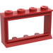 LEGO rot Classic Fenster 1 x 4 x 2 mit festen Bolzen