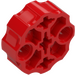 LEGO Rouge Connecteur Rond avec Épingle et Essieu des trous (31511 / 98585)