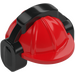 LEGO Red Construction Helmet with Black Earmuffs (18899)