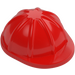 LEGO Red Construction Helmet with Brim (3833)