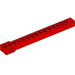 LEGO Red Crane Arm Outside with Pins (2350)