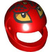 LEGO Red Crash Helmet with Eyes (2446 / 102379)