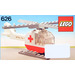LEGO rot Kreuz Helicopter 626-2